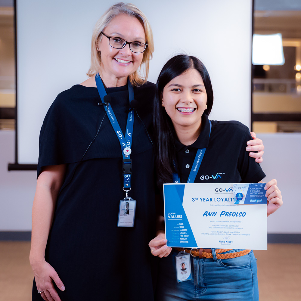 CEO Awardee - GO Virtual Assistants