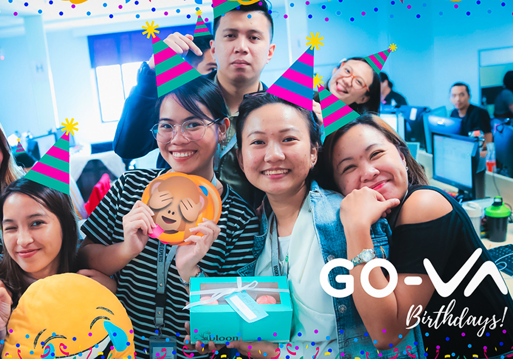 GO Virtual Assistants Employee Birthday Celebrations