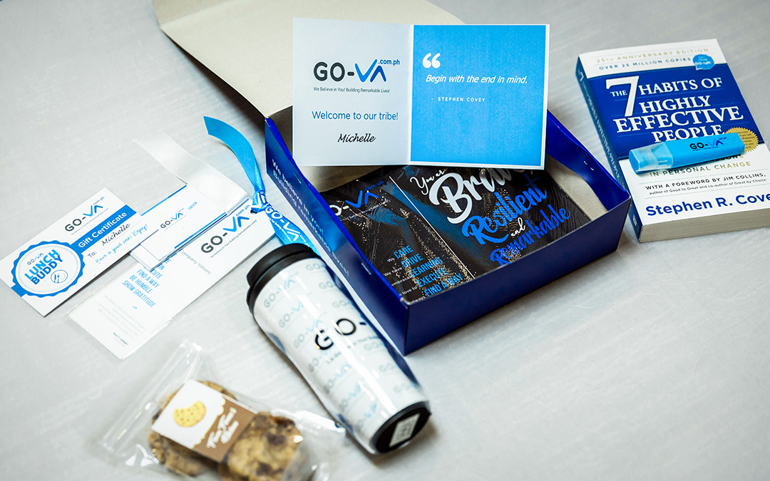 GO Virtual Assistants Welcome Gift To New Employees